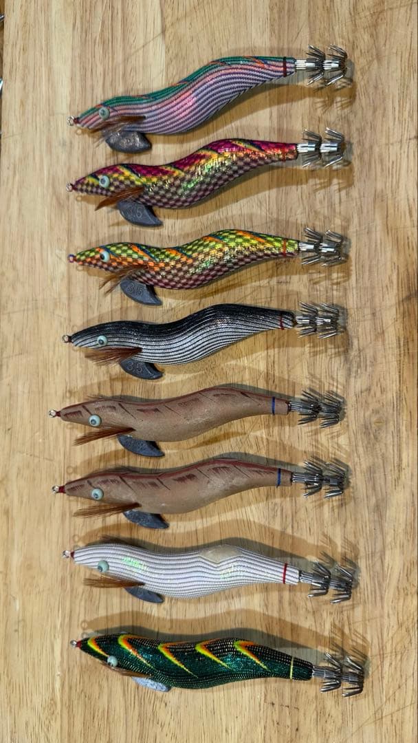 エギザル中古8個セット