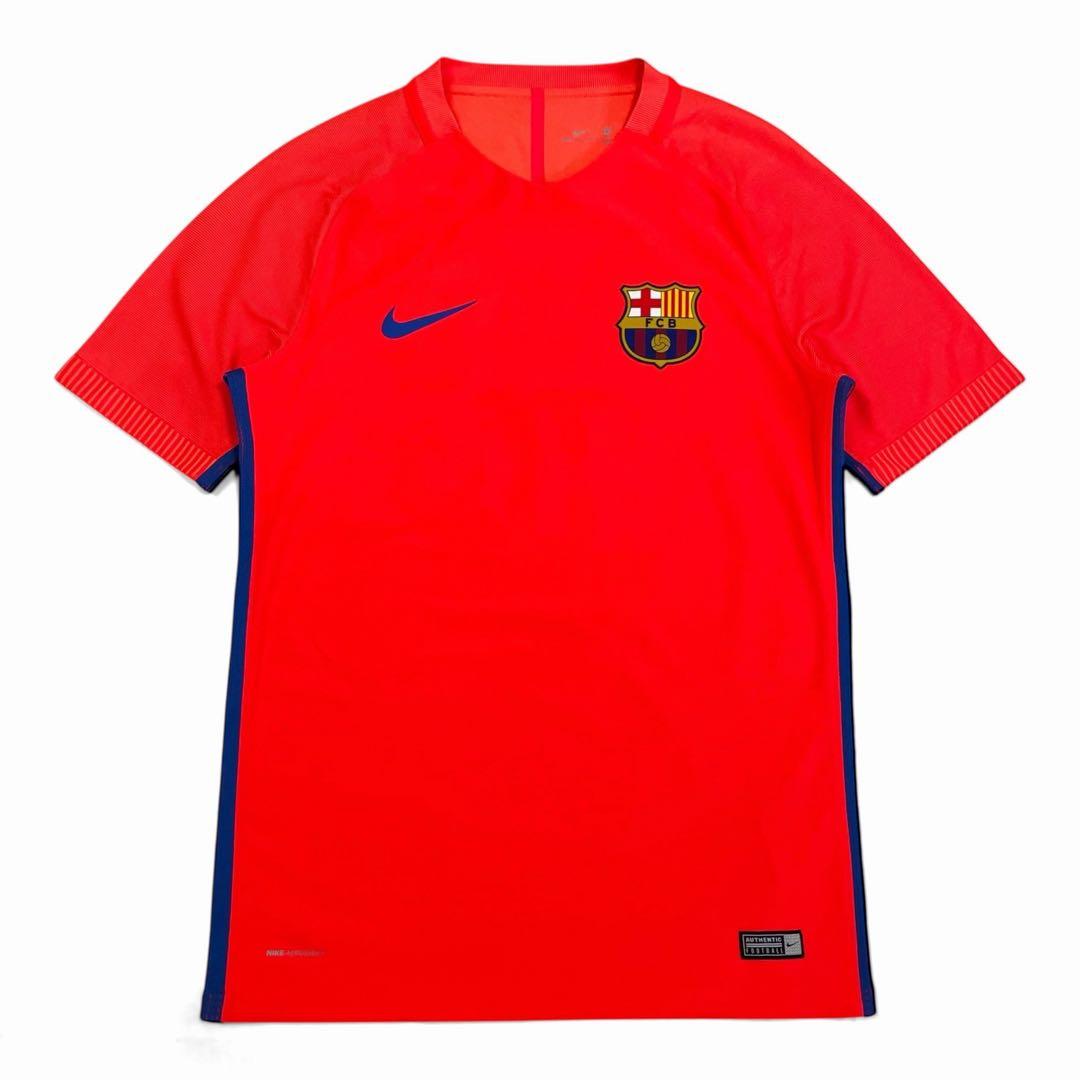 【美品】16/17 FCバルセロナ トレーニングシャツ エアロスイフト NIKE