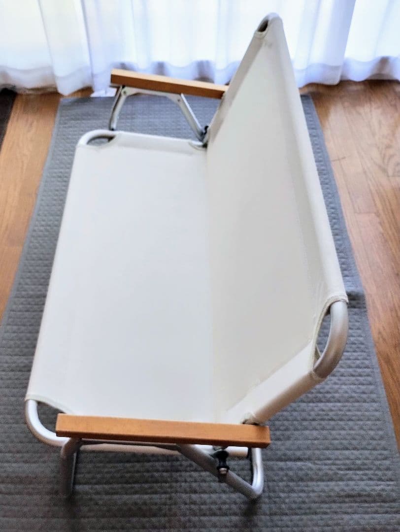 無印良品　折りたたみベンチチェア　絶版品