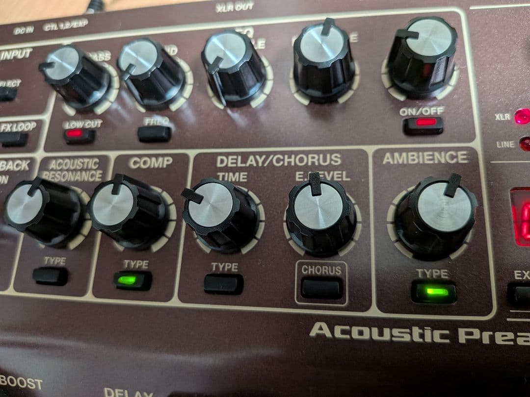 （美品）　BOSS Acoustic Preamp AD-10