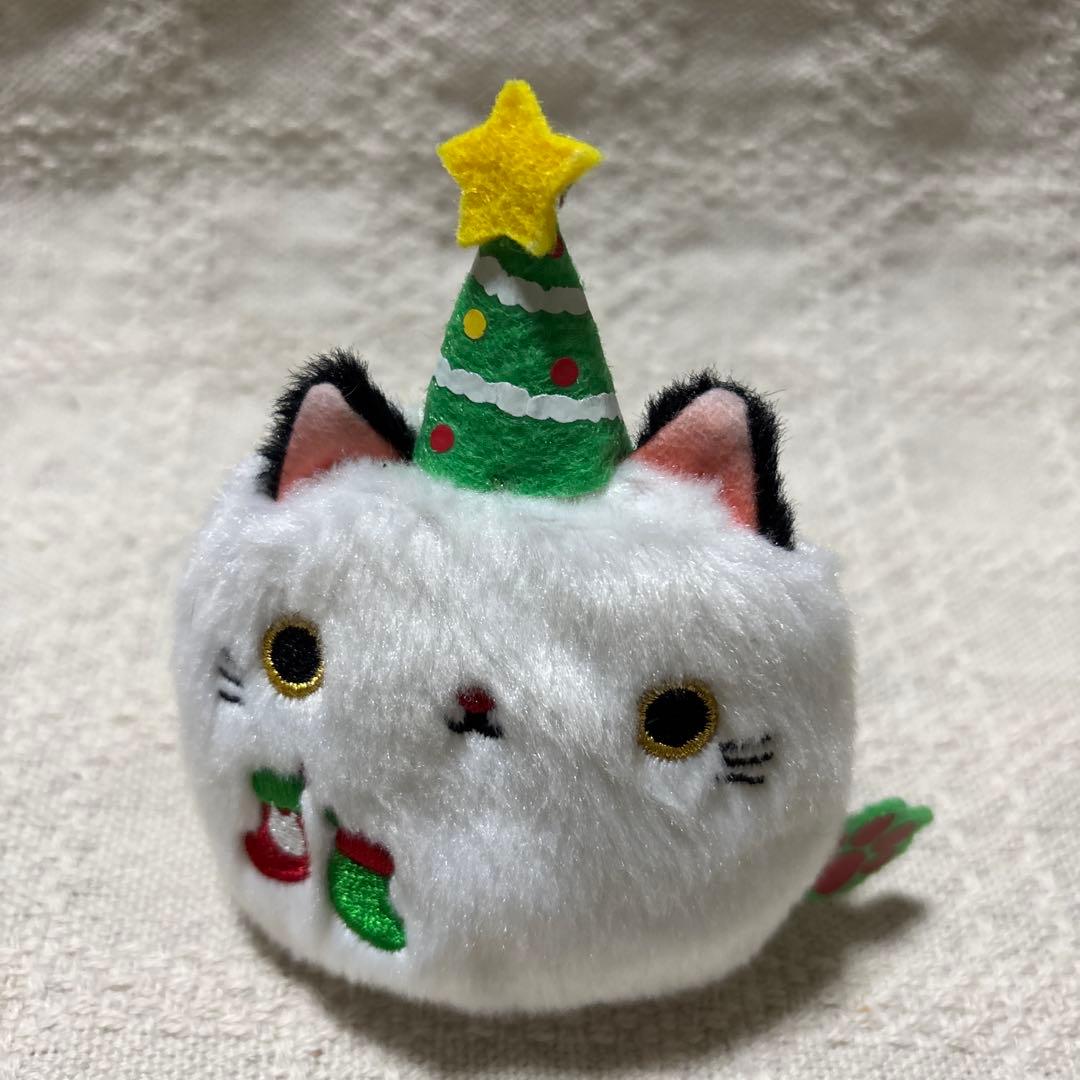 ねこだんご　クリスマスねこだんご　サンタ　トナカイ　ツリー　3点セット　三英貿易