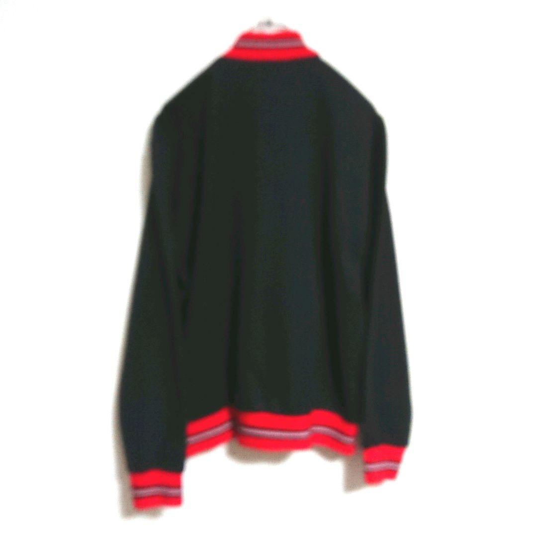80s adidas オールドアディダス 赤黒色 トラックジャケット ジャージ