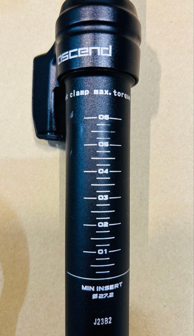 ★ Brand-X Ascend II ドロッパーシートポスト27.2mm