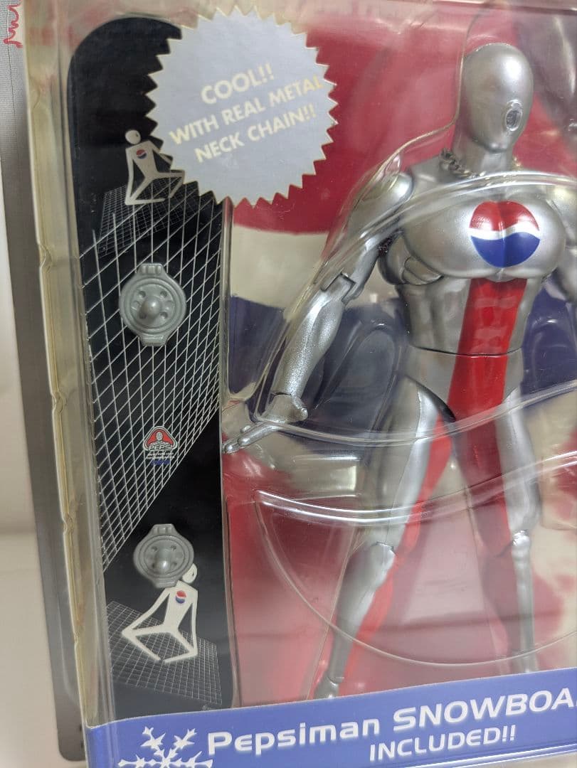ペプシマン スノーボードフィギュア 2体セット