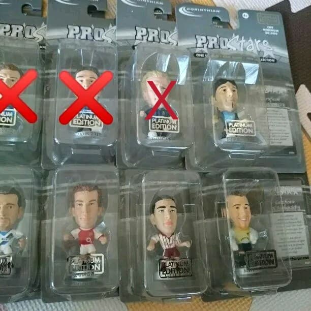 サッカーフィギュア コリンシアン プラチナムセット