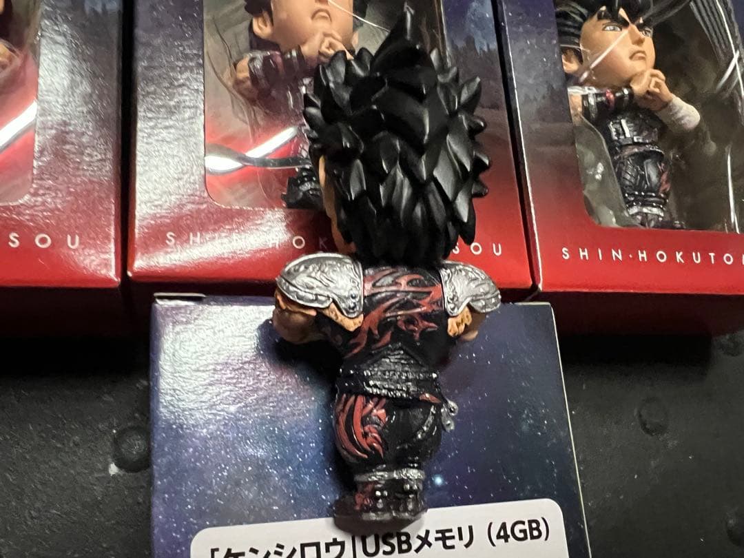北斗の拳 ケンシロウフィギュアUSBメモリ4GB PS3北斗無双特典 5体セット