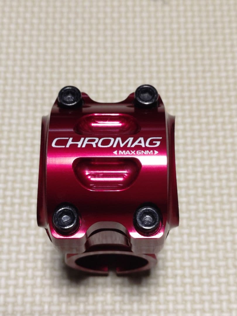 CHROMAG RANGER STEM V2 レッド　50mm 31.8 ステム