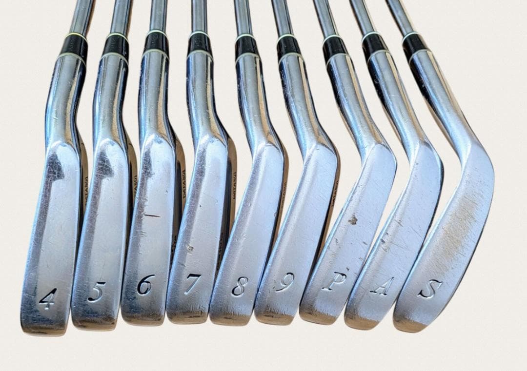 三浦技研製造 プロギア データ・PRGR DATA801 FORGED９本セット
