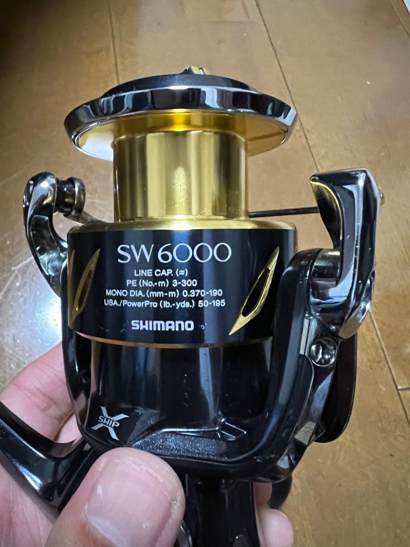 SHIMANO 13ステラSW6000HG スピニングリール