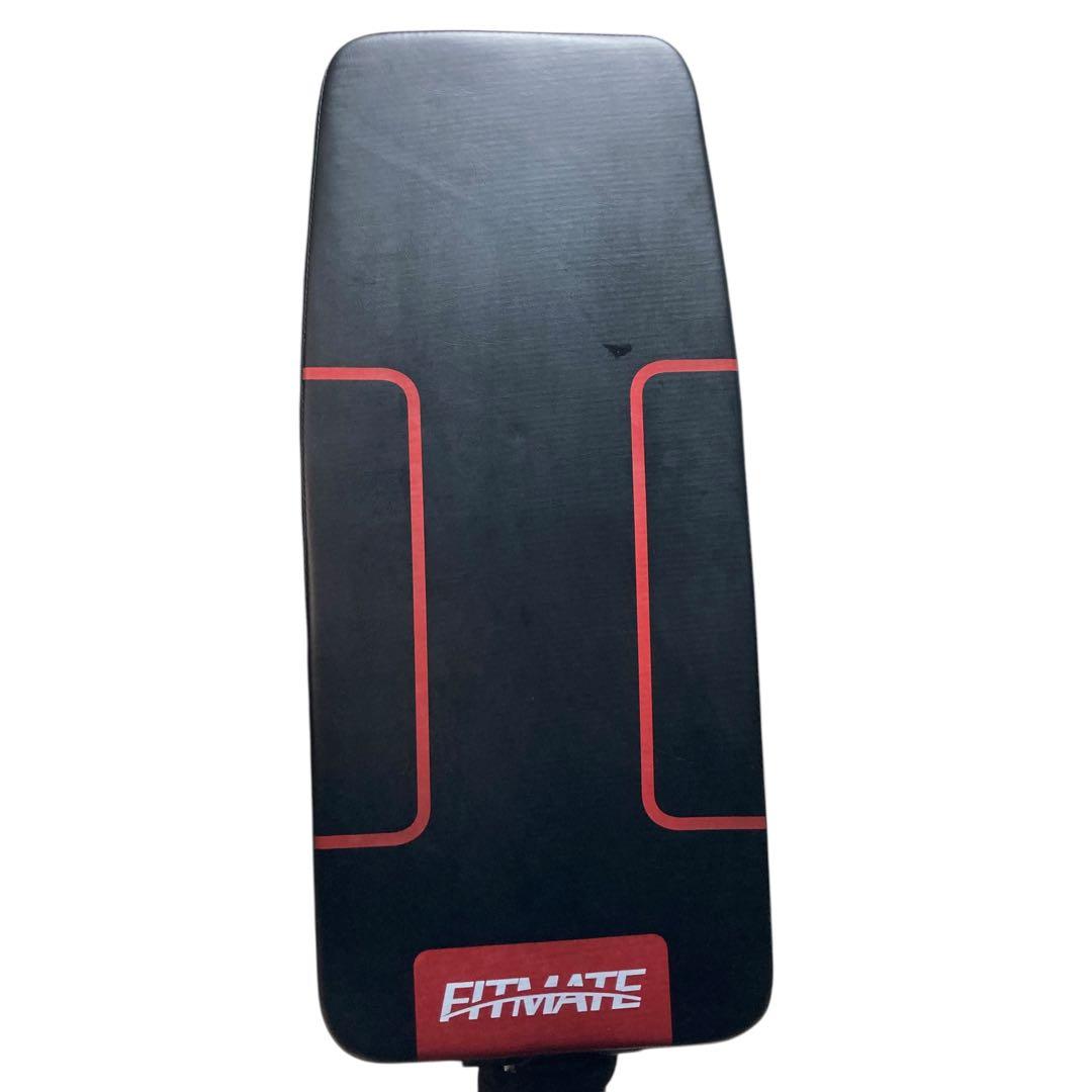 トレーニングベンチ 折り畳み ブラック FITMATE FM-005D-B