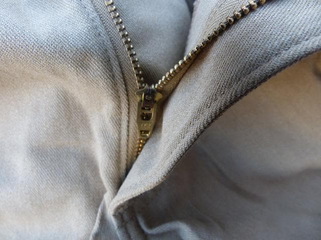 米軍実物　NAVY デッキクルートラウザー　カーキ　S-R　03