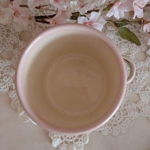 ❦レア・希少❦ 浪漫·デ·イマン／ほのか＊ホーロー製 木製スプーン付キャニスター