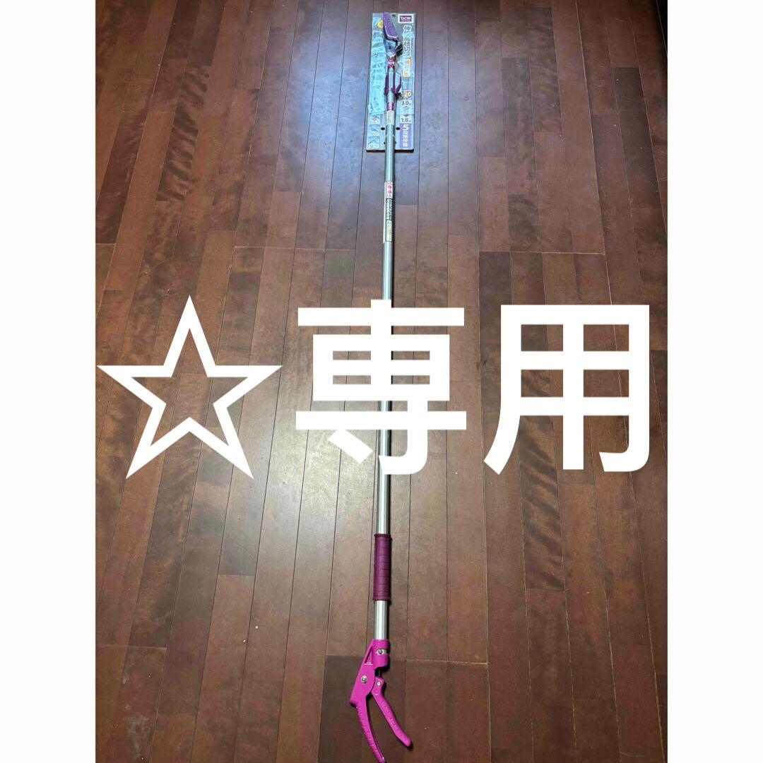 スキー用ストック ピンク 約2メートル