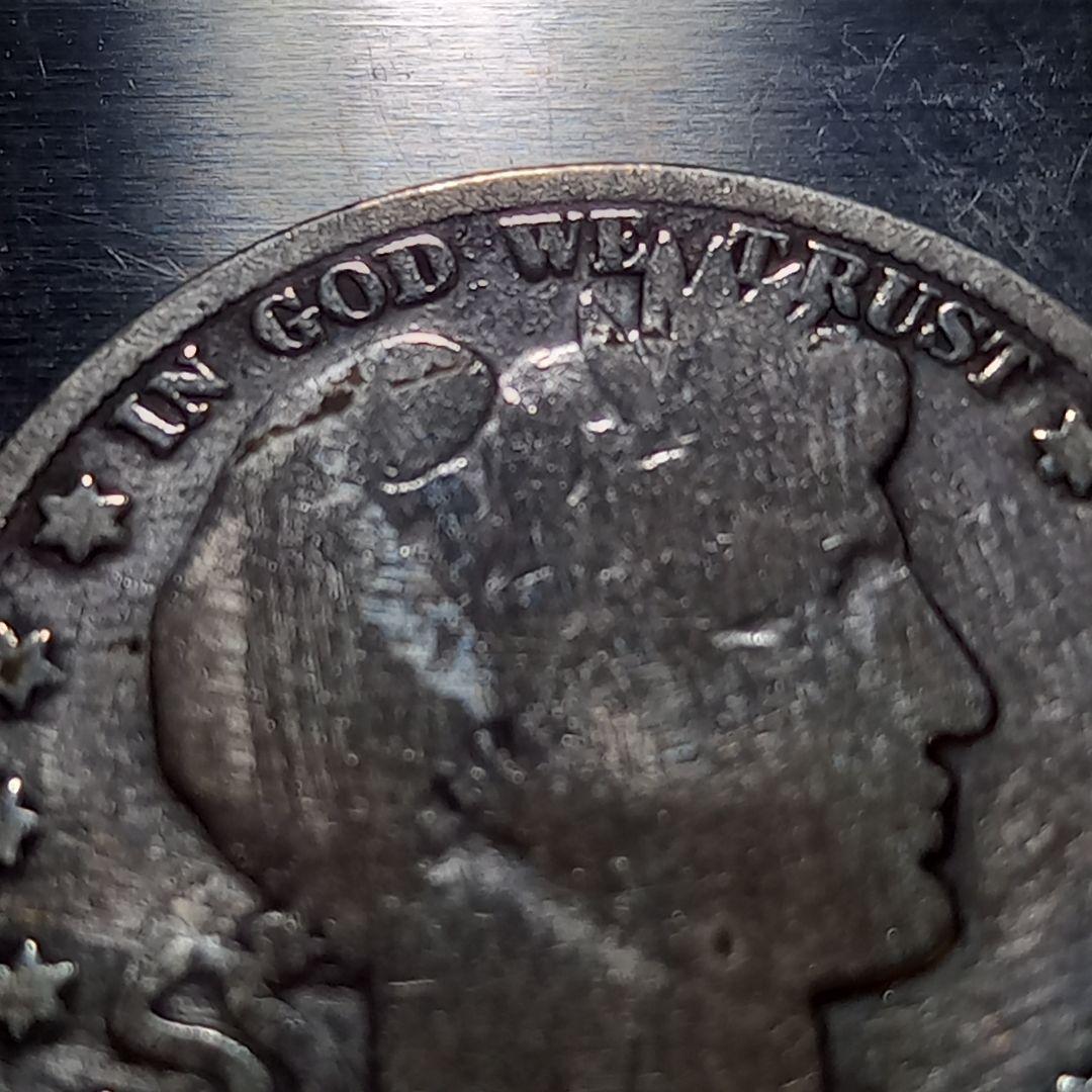 銀貨 1911年 バーバーハーフダラー アメリカ【即購入可能です】