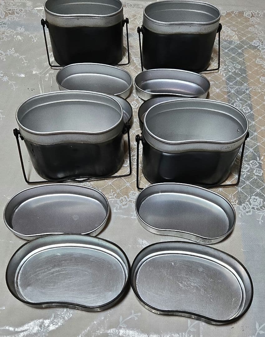 飯盒4個セット 楕円形