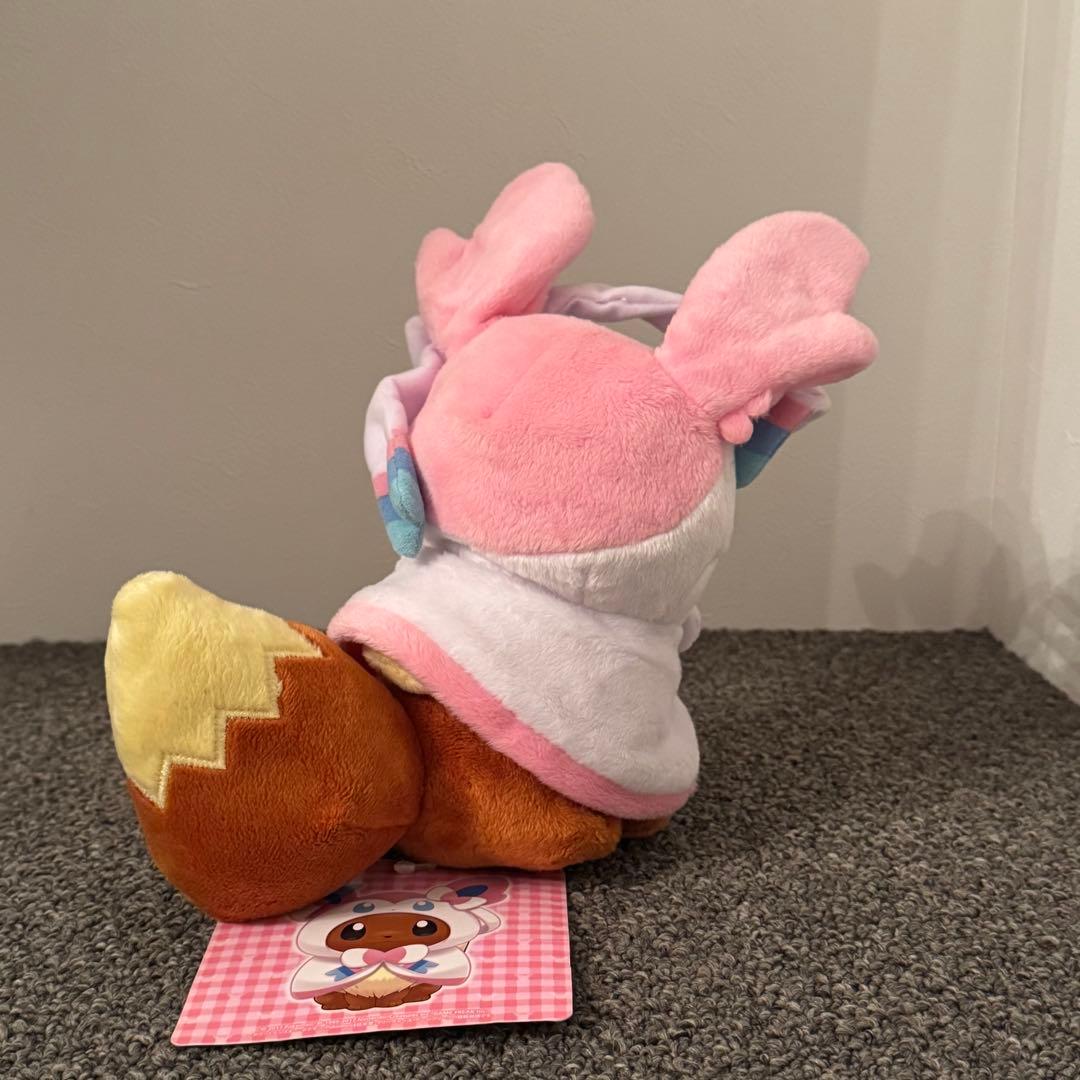 【新品未使用品】ポケモンセンター ポンチョを着たイーブイ ニンフィア