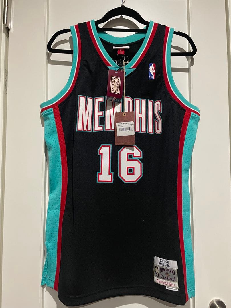 【希少・復刻限定・新品・未着用】パウ・ガソル NBA メンフィス・グリズリーズ