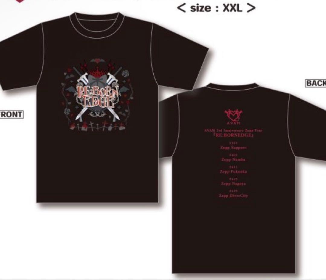 AVAM RE:BORNEDGE Tシャツ XXL
