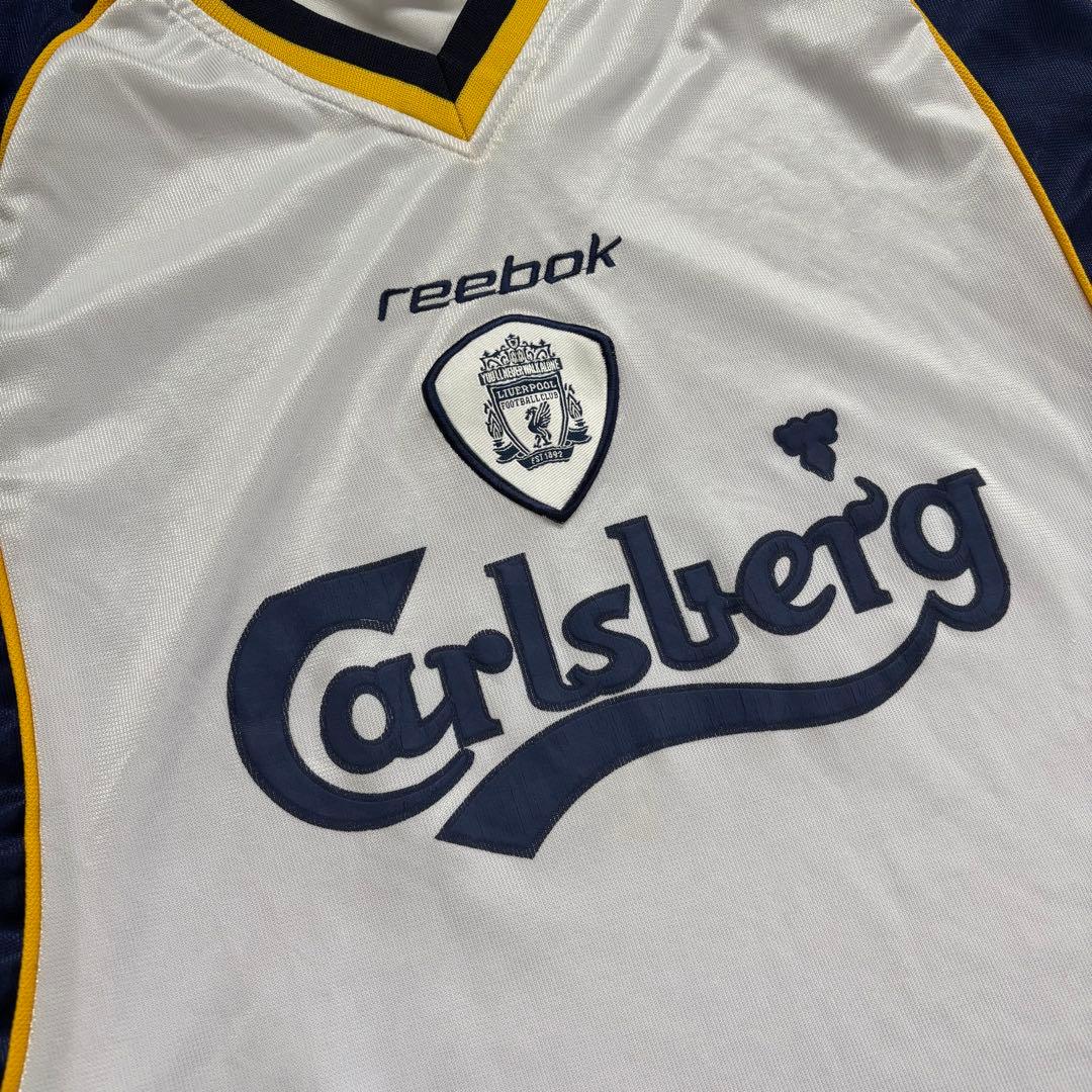 Reebok✖️ LIVERPOOL トレーニングウェア　90s 希少　刺繍ロゴ