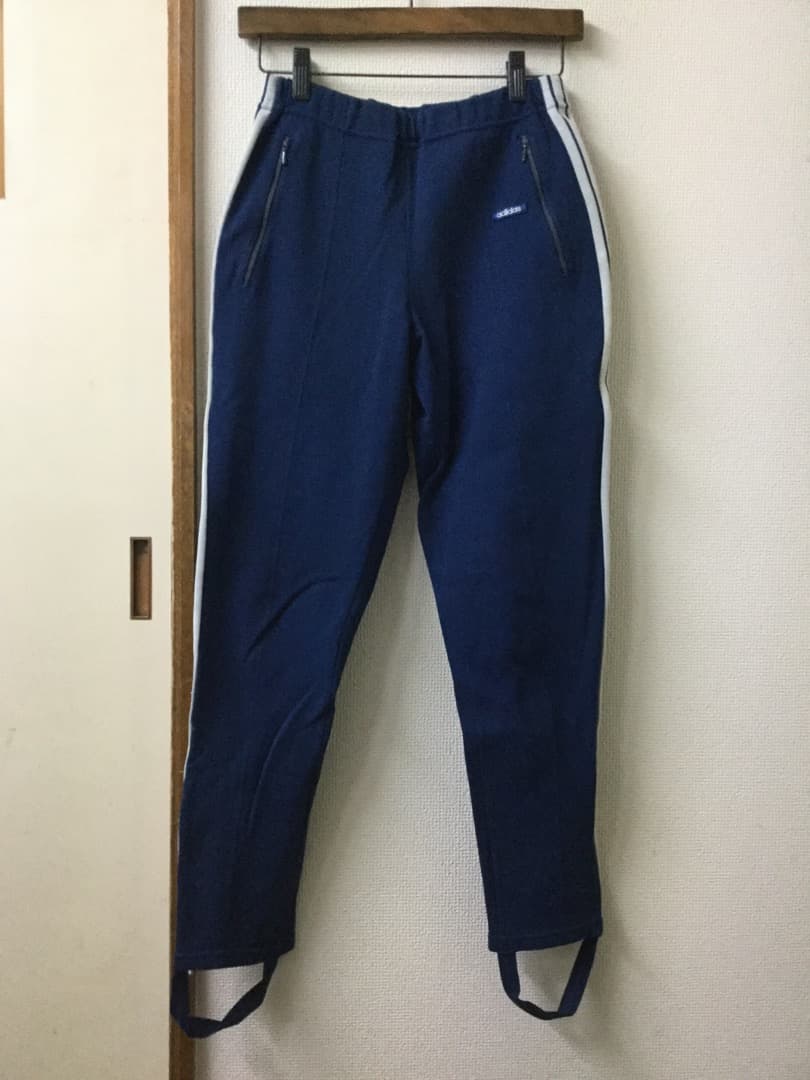 adidas DESCENTE　スリーライン　紺×グレー　２
