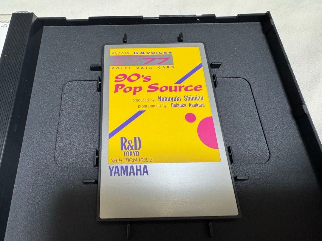 鍵盤楽器 yamaha SY77 R&D TOKYO 90's Pop Source