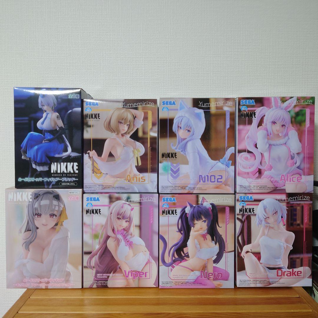 ★新品未開封★勝利の女神 : NIKKE フィギュア 8個セット
