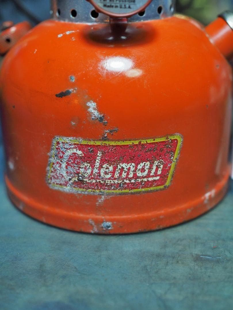 1954年11月 コールマン 200A ランタン（イエローボーダー）t87