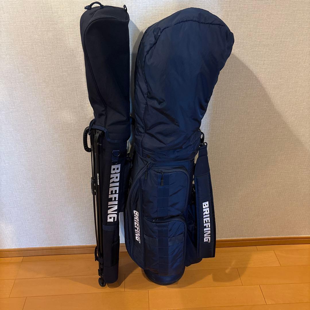 BRIEFING キャディバッグ クラブ セルフスタンドバックセット