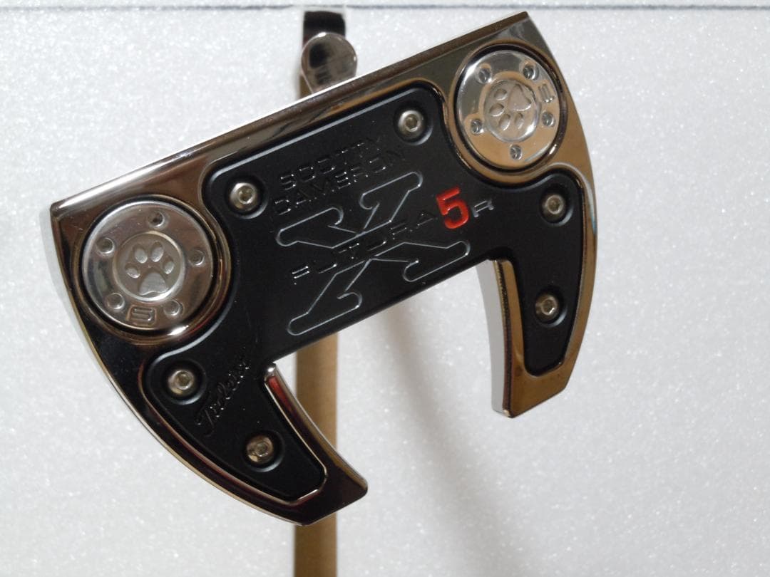 中古レストアカスタム　ツイストネック スコッティキャメロン X5R