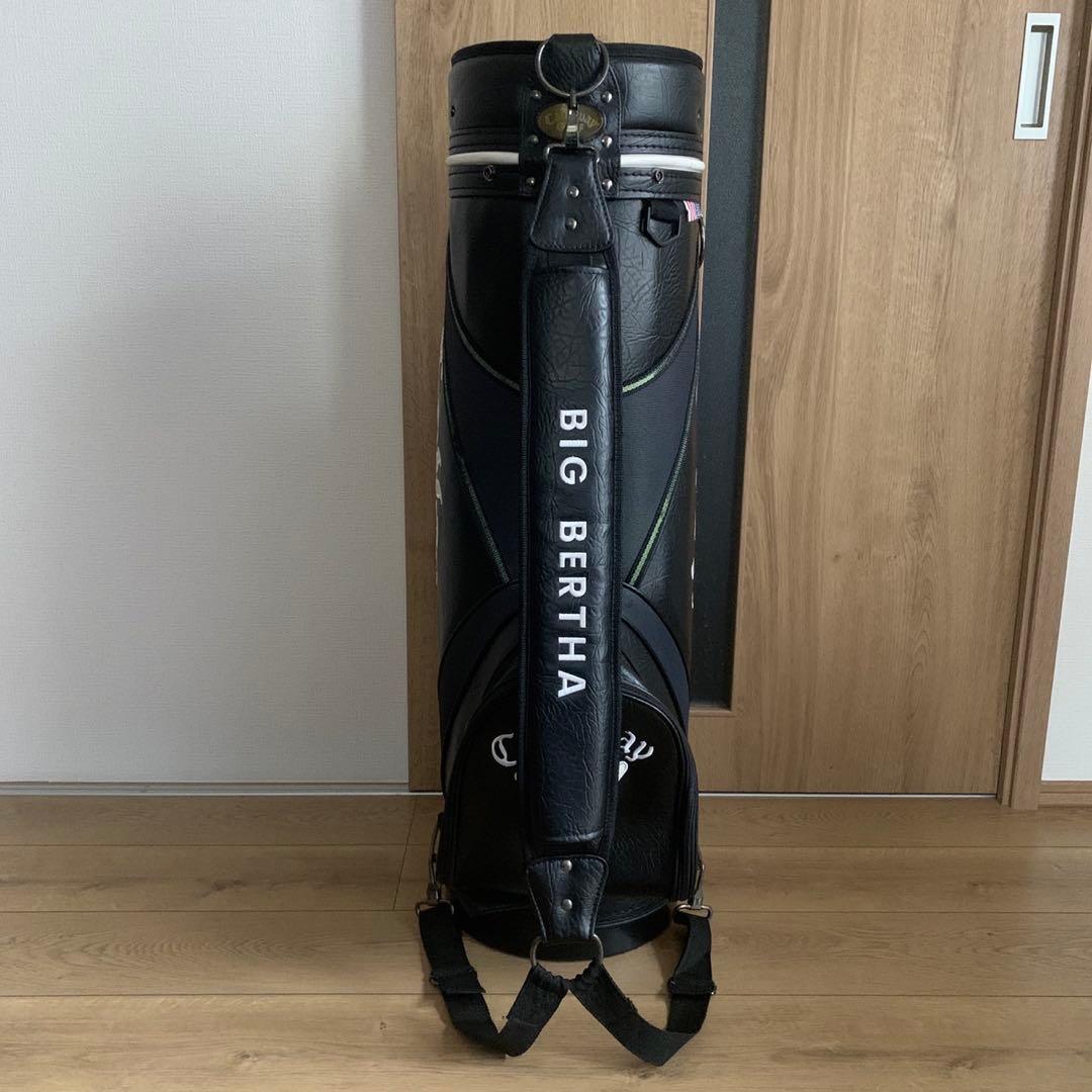 Callaway BIG BERTHA キャディバッグ ブラック 9型