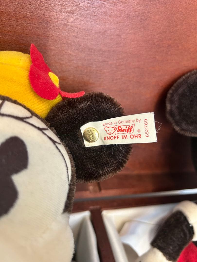 シュタイフ ミッキーマウス70周年記念グッズ シュタイフディズニー