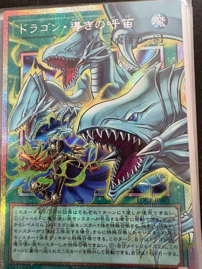 ドラゴンの導きの呼笛　プリシク　12枚セット