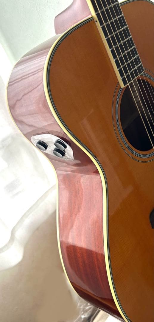 【美品】YAMAHA FS-TA トランスアコースティックギター トップ単板
