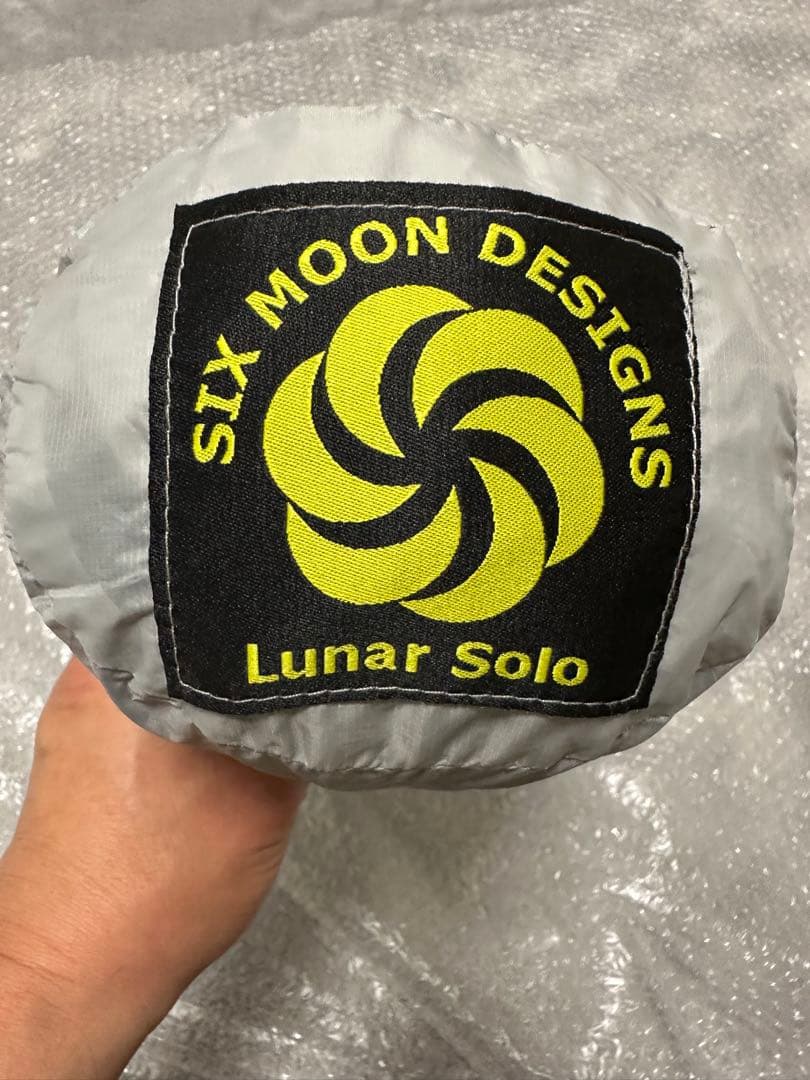 Six Moon Designs Lunar Solo グレー美品！ポール付き！