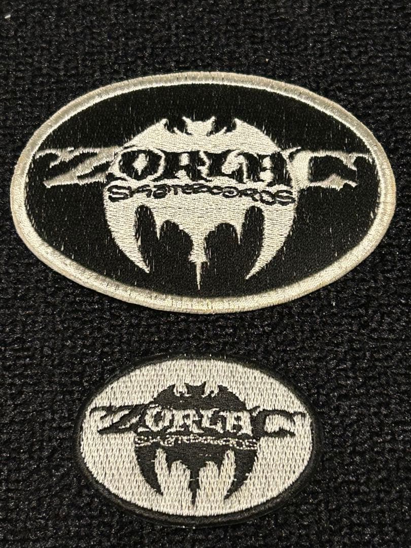 当時物 ZORLAC ワッペン 大小セット