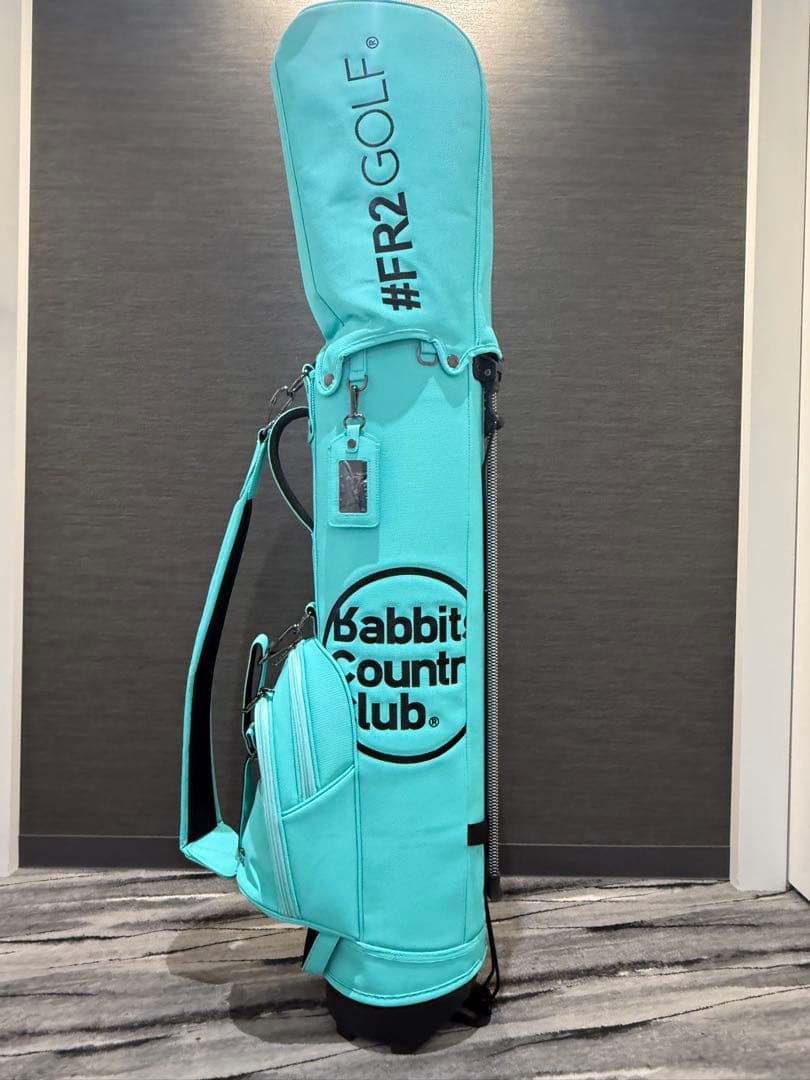 【極美品】FR2GOLF 沖縄限定 キャディバッグ ターコイズブルー 1回使用
