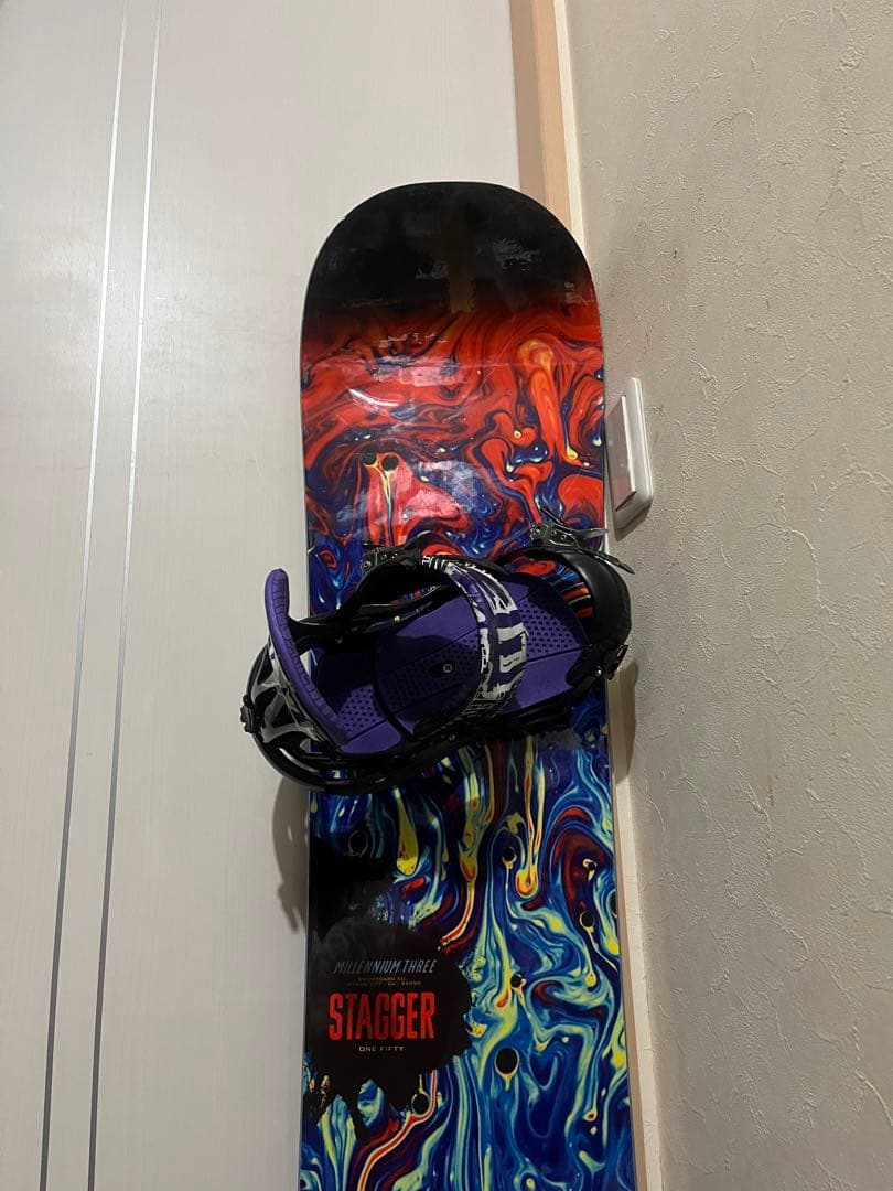店長オススメ！軽量ハイブリッドボード！M3 stagger 155cm バイン付