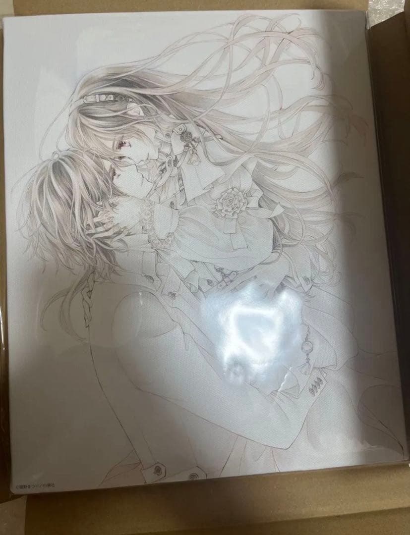 ヴァンパイア騎士　原画展　キャンバス　玖蘭枢　優姫
