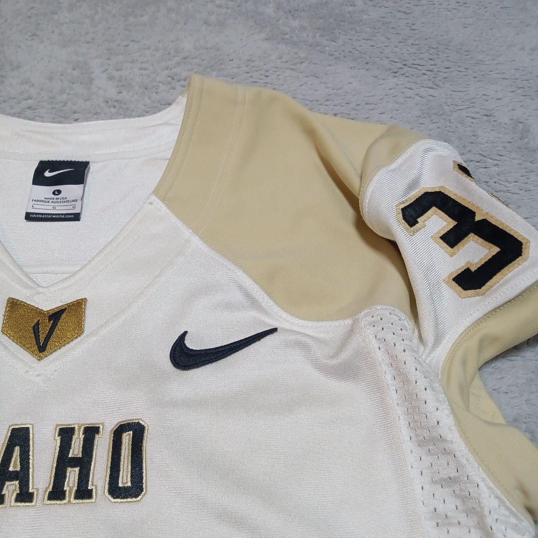 USA製 NIKE 実用品 アイダホ大学 選手 支給品 ゲームシャツ トップス