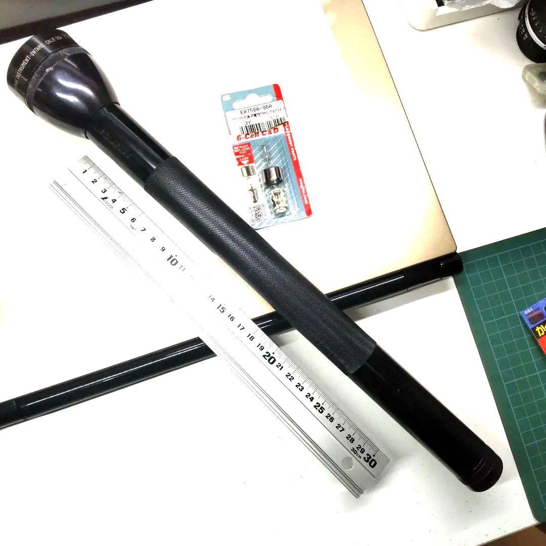 MAGLITE 単二6本用スリムグリップ 6Cell C Black