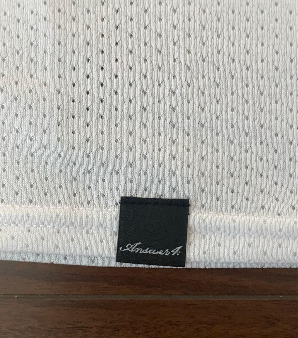 ウォーキング・ランニングウェア Answer4 Dry Tshirt White L