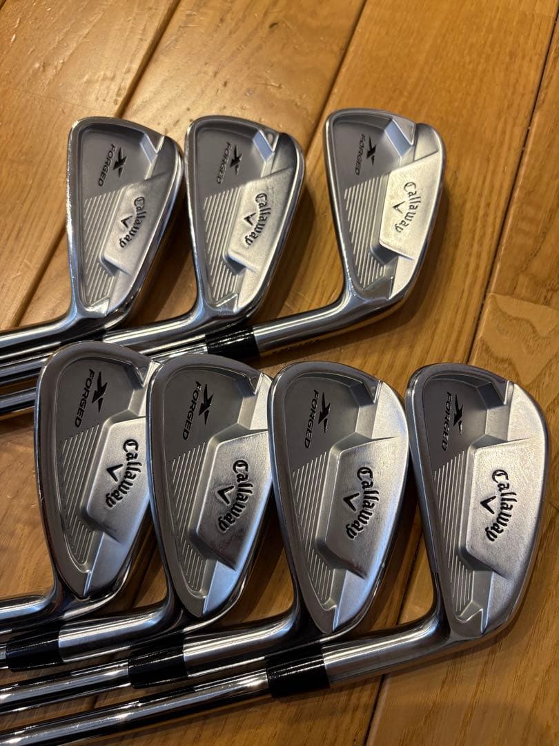 Callaway X Forged スター2021 アイアンセット 7本セット
