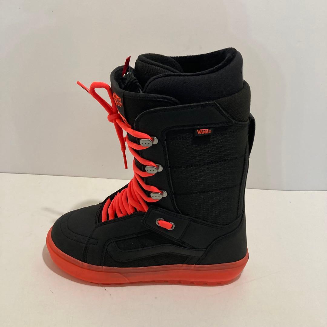 新品 25-26 バンズ ブーツ ハイスタンダード 26.0 オレンジ VANS