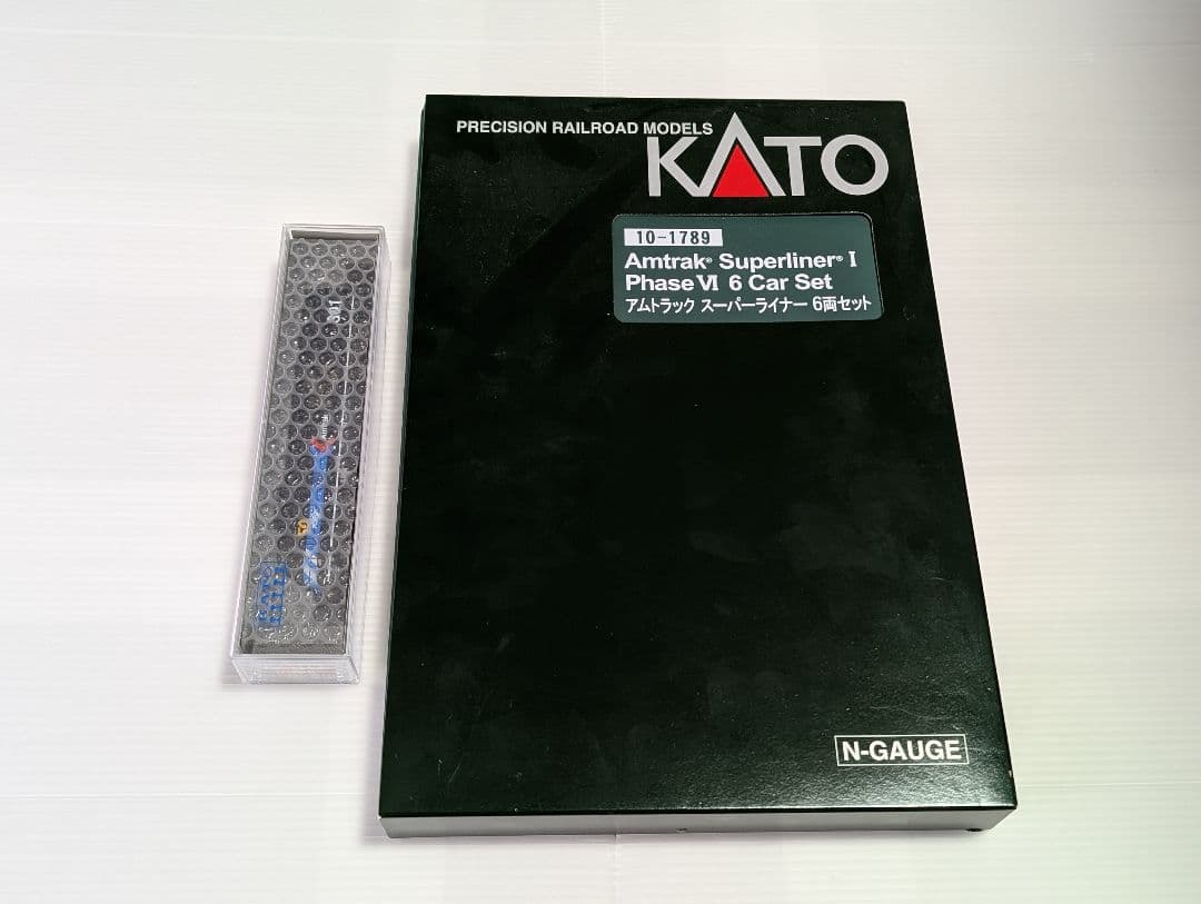 【匿名配送】KATO アムトラックスーパーライナー6両セット+チャージャーALC