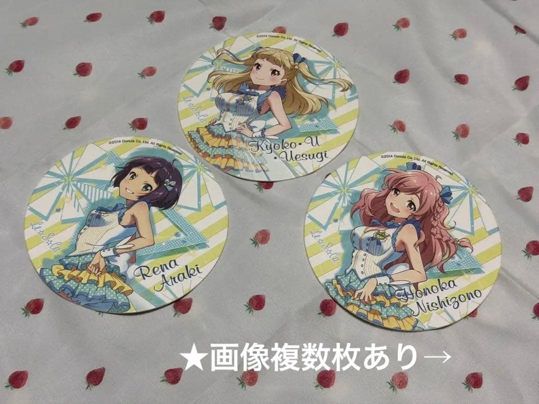 Tokyo 7th Sisters ナナシス　クリアファイル　コースターまとめ