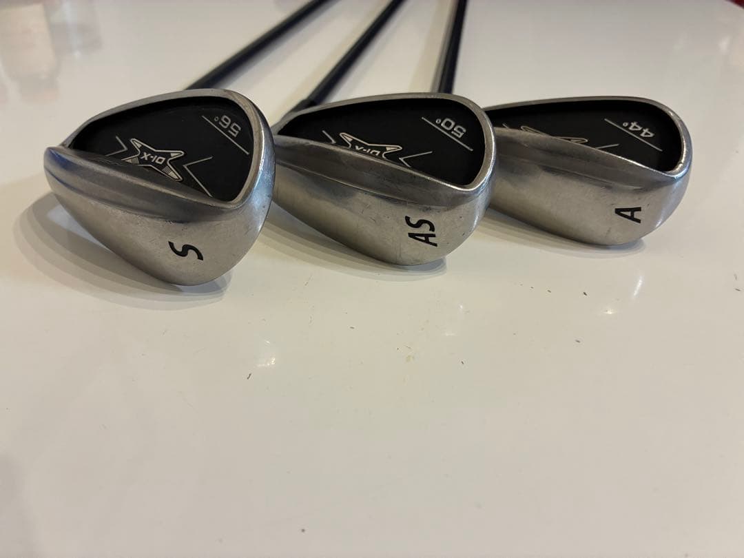 つるやＡＸＥＬウエッジ３本セット　フレックス R （A．AS．S）