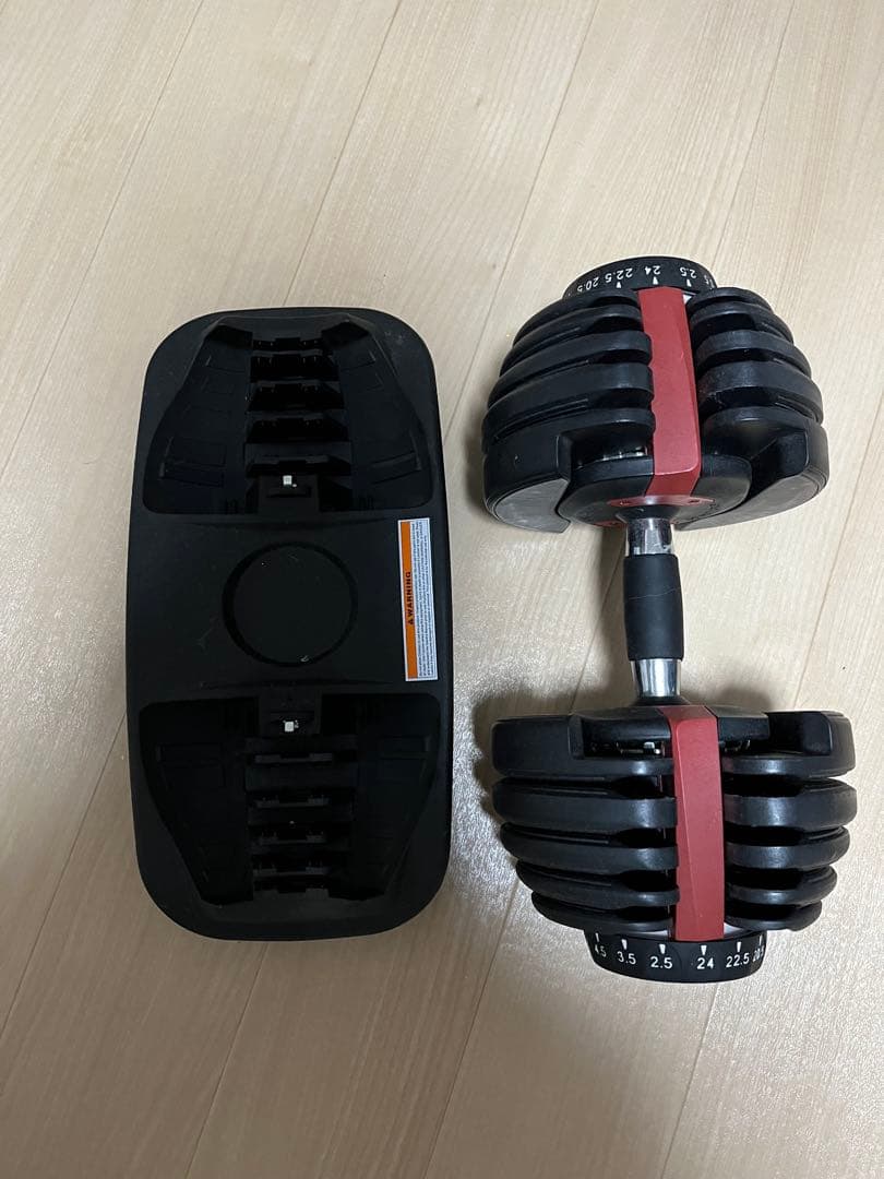 可変式ダンベル(2個セットでの購入お願いします)